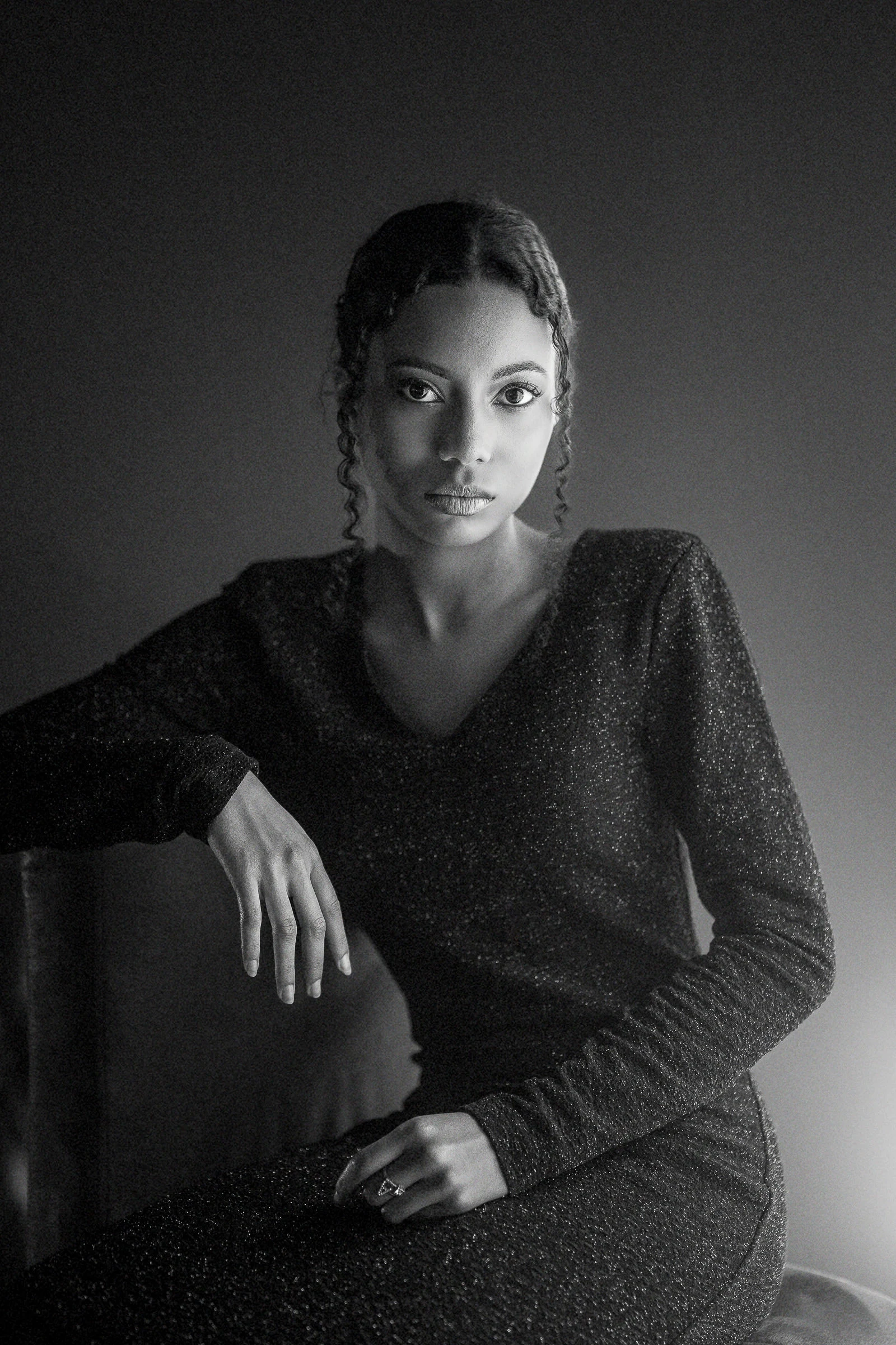 Portrait Art & Âme : lumière latérale, studio à Gien