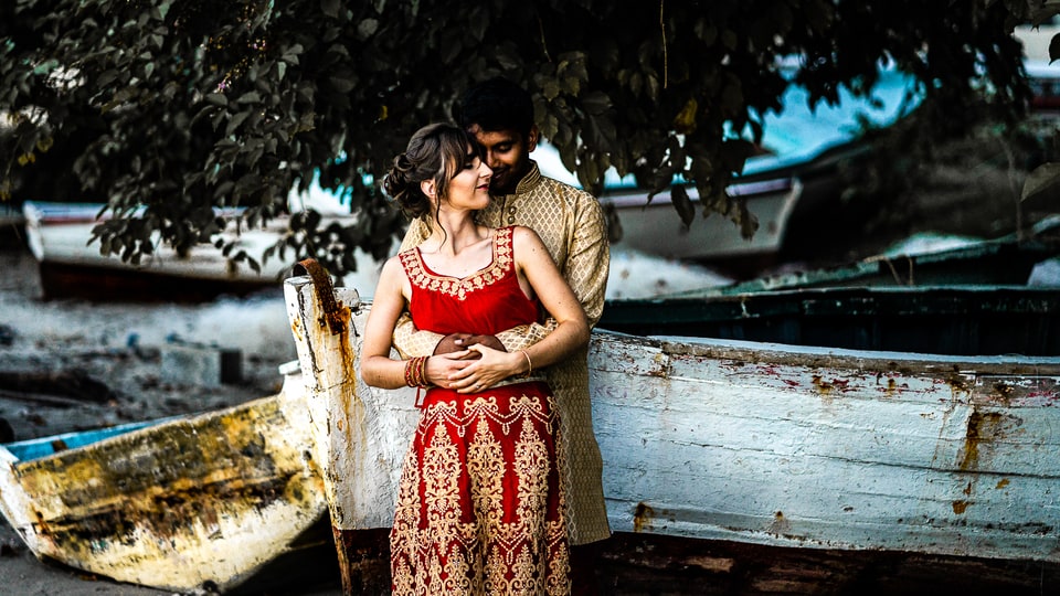 Mariage d'Elodie et Adarsh à l'île Maurice par un photographe français de Gien